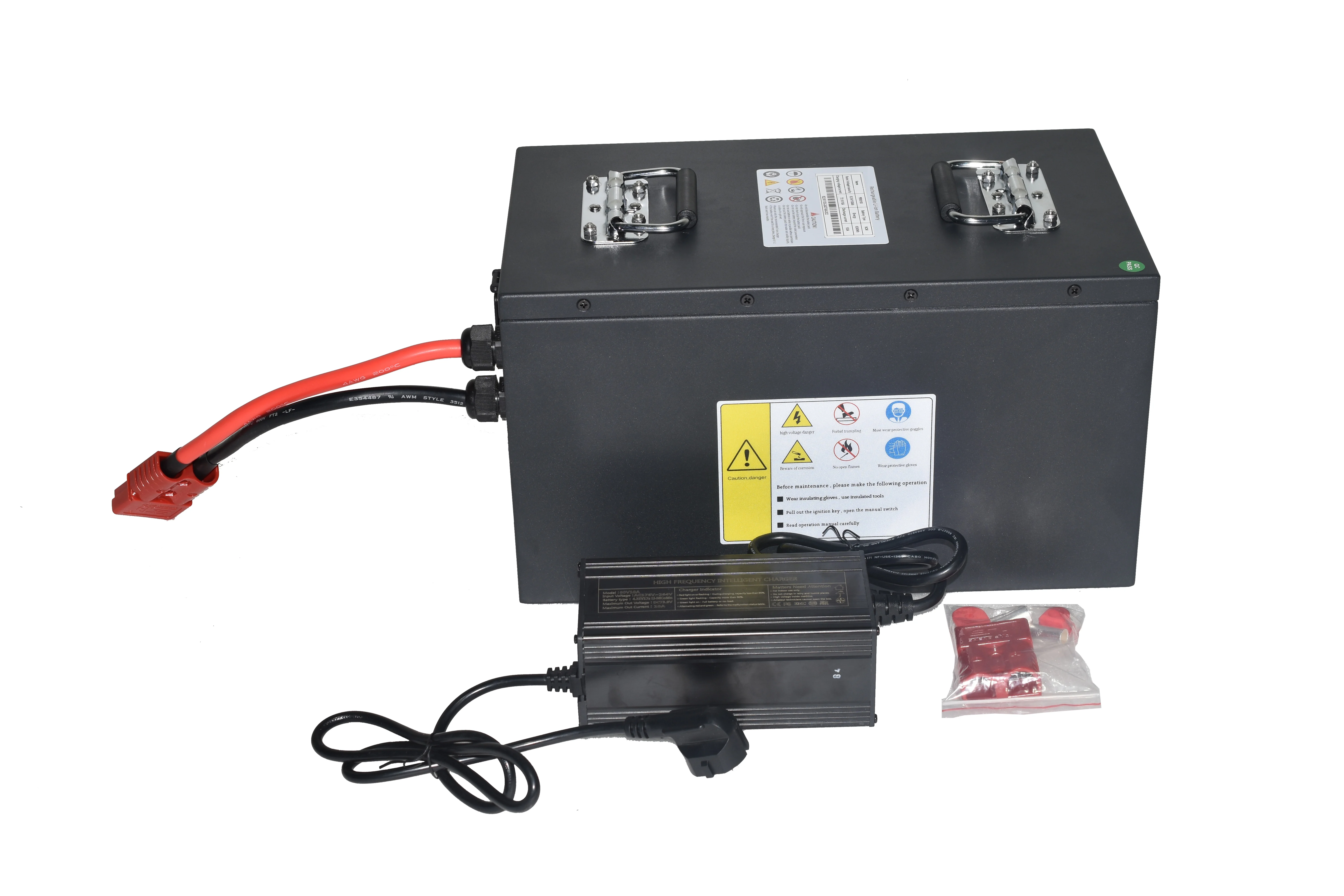 60V 100Ah LiFePO4 Lithium Battery with 6KWh Energy 4000 Cycles and 5 Years Warranty for Electric Vehicles