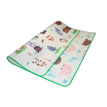 1.0 Cm Thick Baby Crawling Floor Mat Anti-slip Folding Soft Mat for Babies, Toddlers