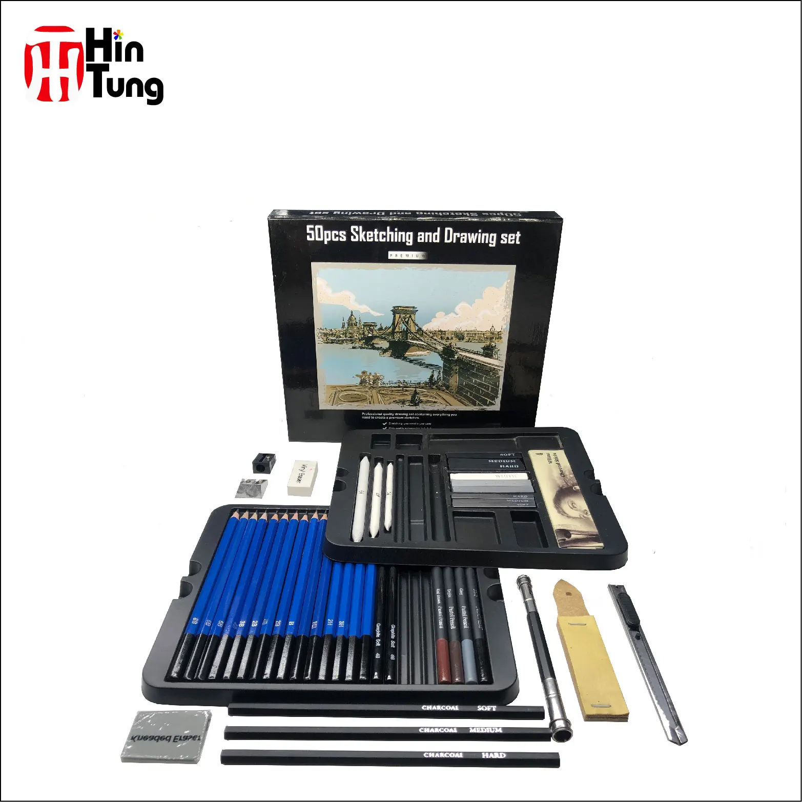 DELI Sketching Art Set Profesional Sketch Charcoal Pencils Art Painting Drawing  Pencil Chinese Summer Palace Art Supplies - Price history & Review, AliExpress Seller - luohe jingchi trading CO., Ltd.