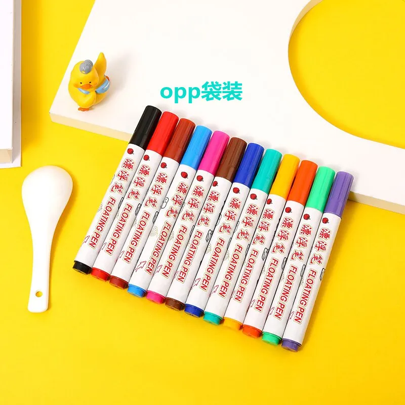 Fun Children Floating Pen In Water Whiteboard Pen Erasable