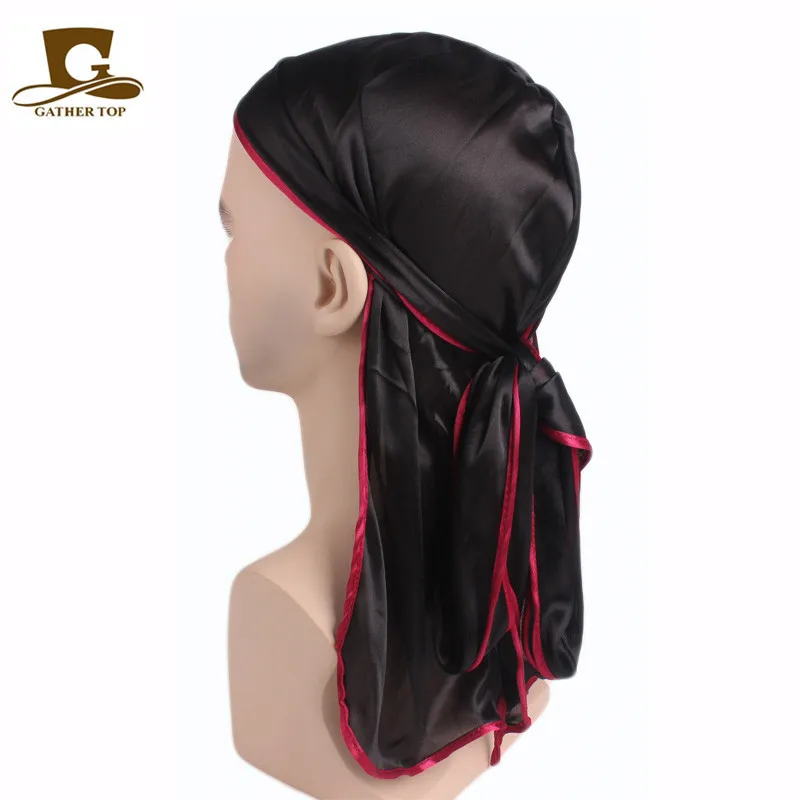 1pc Women Contrast Binding Durag