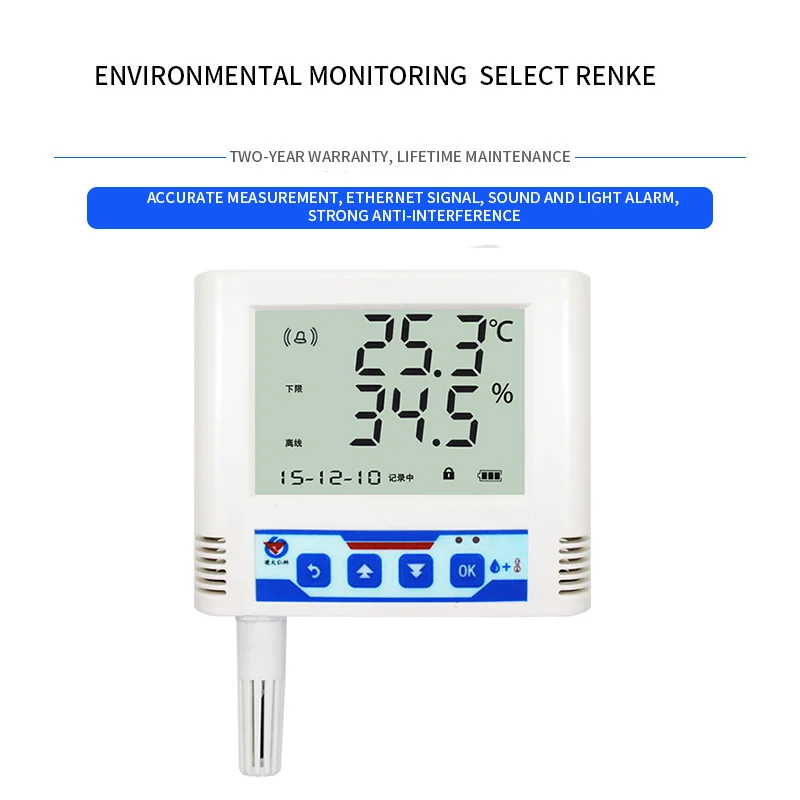 Cheap Digital Temperature And Humidity Sensor With Display - Renke