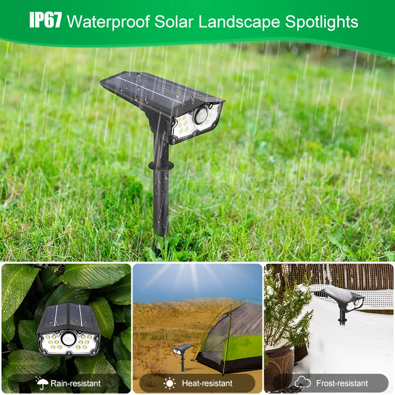 product cross border new outdoor waterproof garden landscape floor outlet courtyard grass solar lawn lamp induction wall lamp-42