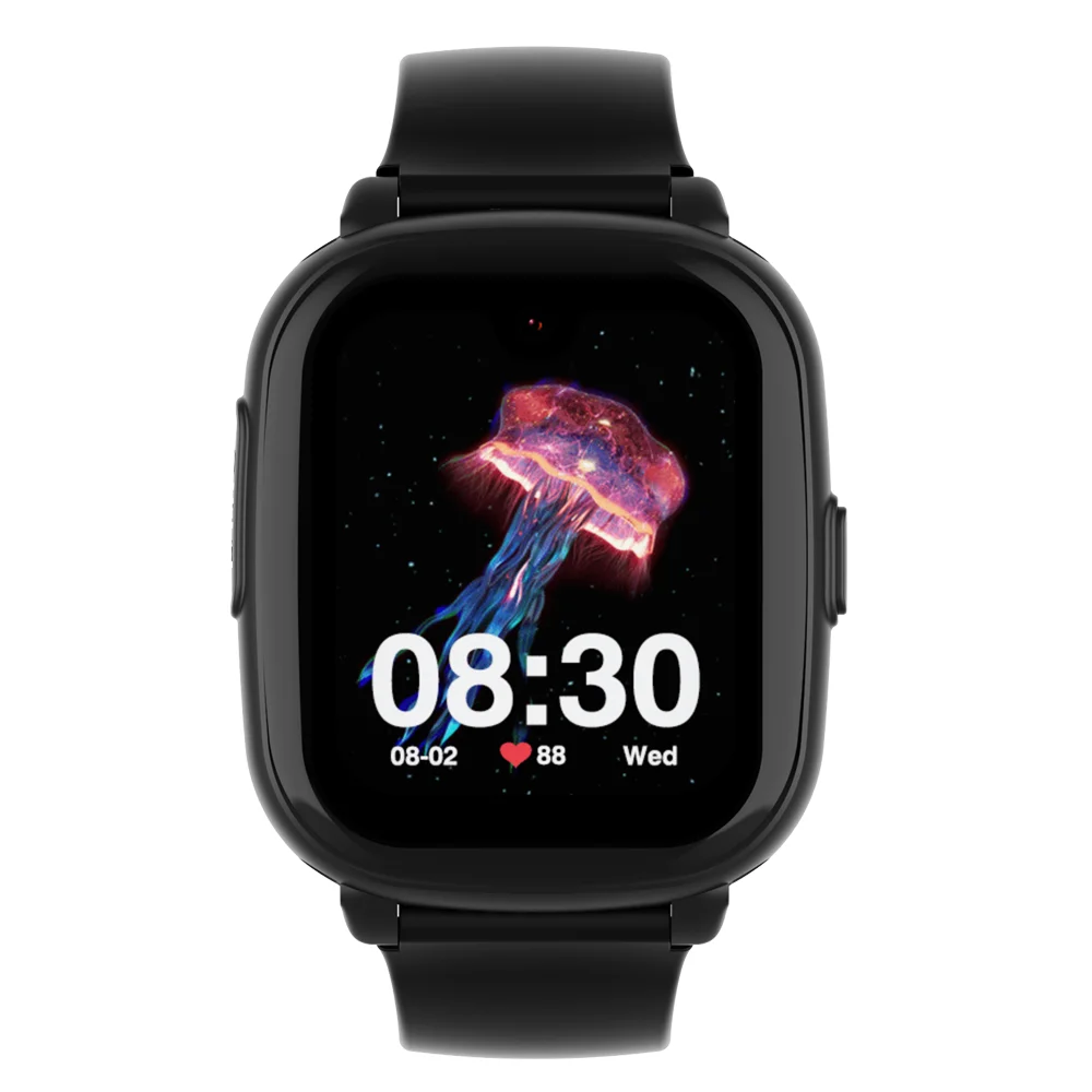 2024 Wholesale AMOLED GPS Smart Watch for Kids SOS Video Call Voice Chat Android 8.1 Setracker2 APP Big Screen Smart Watch 4G