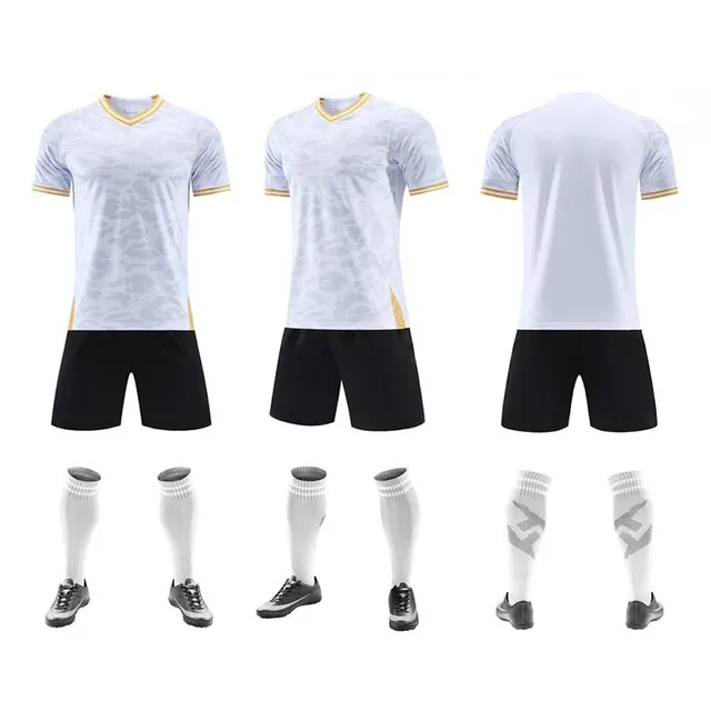 Customizable High Quality Soccer Wear Stretchable Top Gear Design for Summer Autumn Winter OEM Automated Cutting