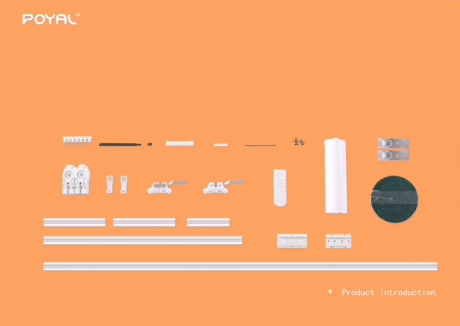 Curtain Rails Wifi Flexible Aluminum Ceiling Spliced Motorized Curtain