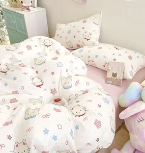 2026 Luxury Cotton Printing  Duvet Cover Set Factory Sell Directly