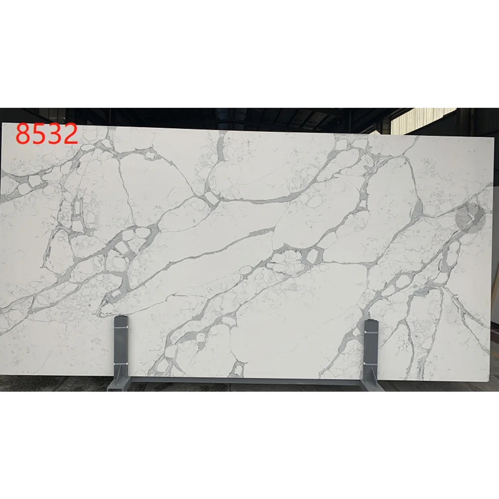 Modern luxury white  Dream Beige Quartz Stone Marble Composite Kitchen Countertop Sintered Stone Kitchen Island Garden Quartz