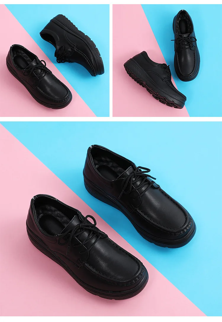 Wholesale Women's Anti-Slip Nurse Shoes for Autumn&Winter- Breathable Soft Sole, Thick Comfortable Design