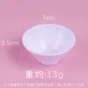 Tazón de udon blanco de 7 cm.