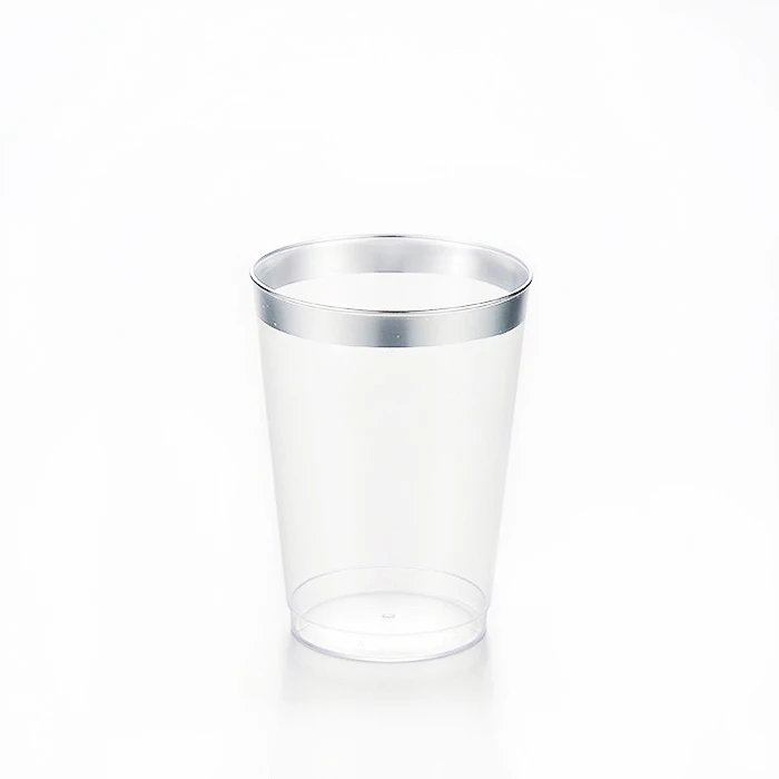 Одноразовые пластиковые прозрачные стаканы для вечеринок 10