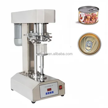 Best Selling Semi-Automatic Small Sealing Machine.For Tin Can /Canning Seamer Can Sealer High Quality Pet Bottle Sealing Machine