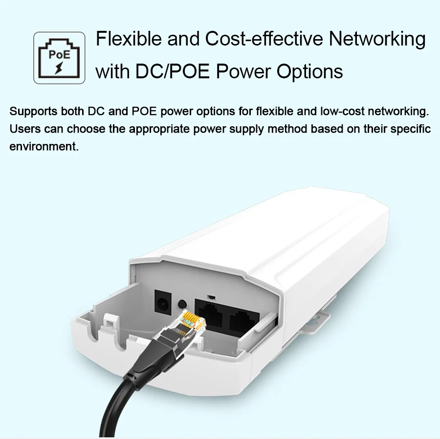 10km Cpe Outdoor 5.8ghz Tdma Wireless Wifi Bridge Point To Point 5ghz 