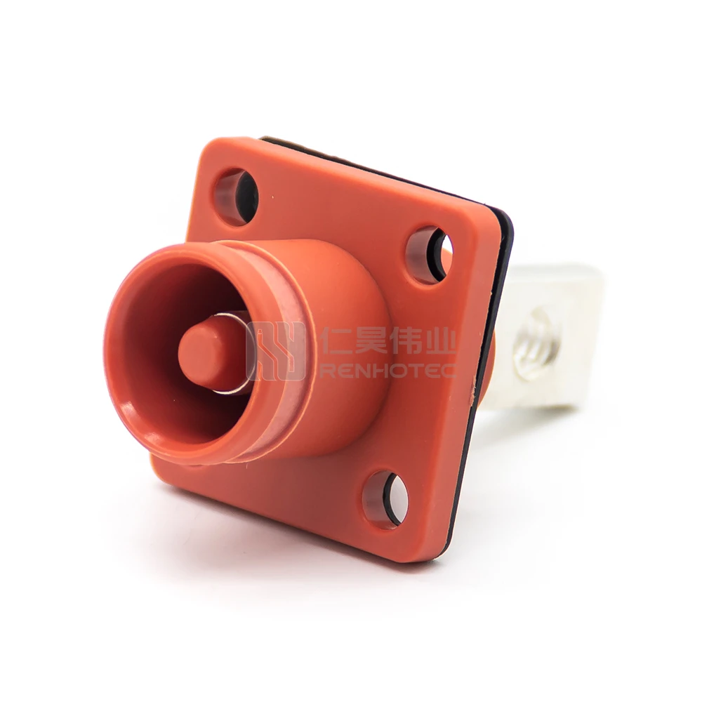 High Current Battery Connectors 100A DC Power Connector for Lithium System