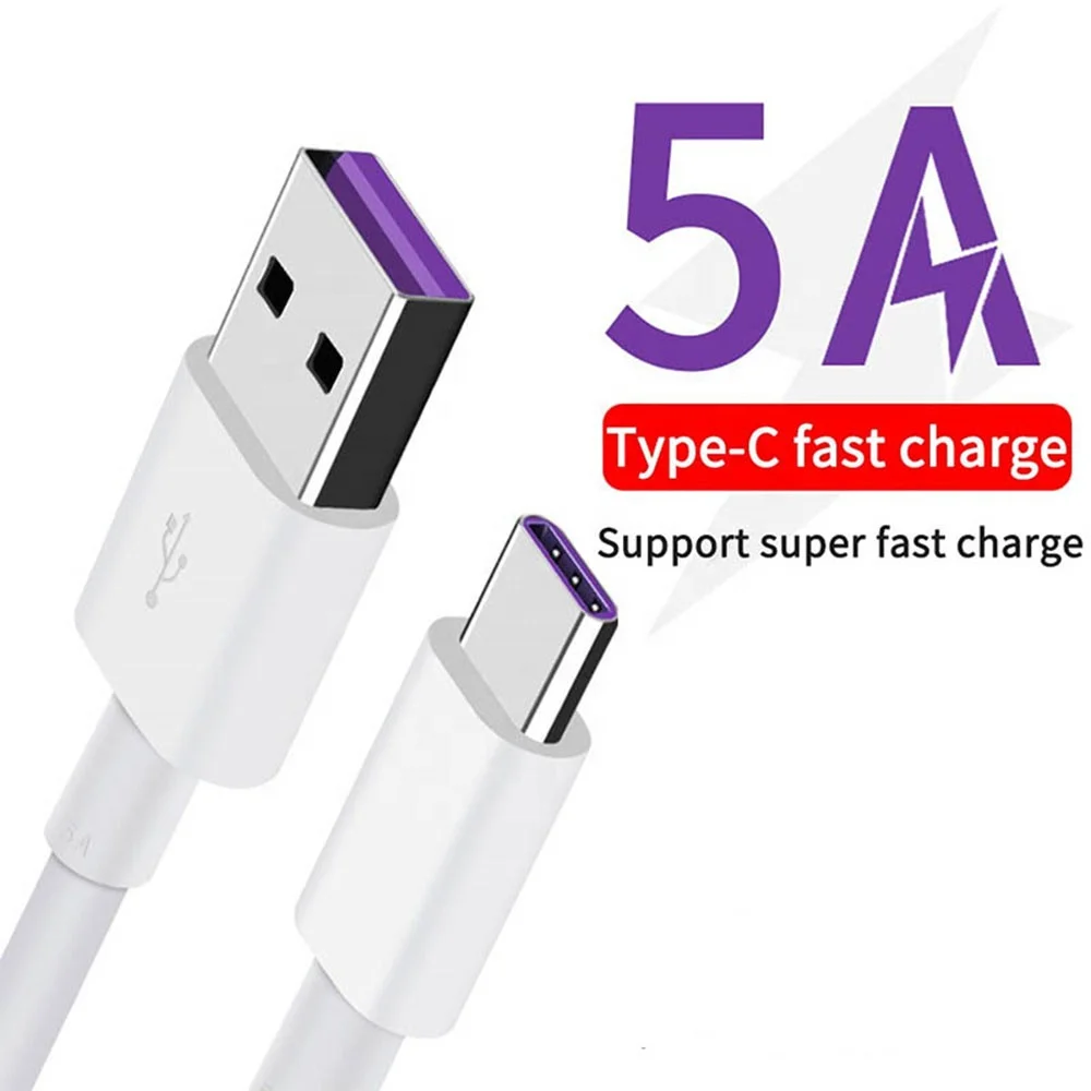 thumbnail image 2 of 6ft Super Fast USB-C To USB-C Charging Cable – 5A, 3.1 Version, Heavy Duty (Black) 2 of 6