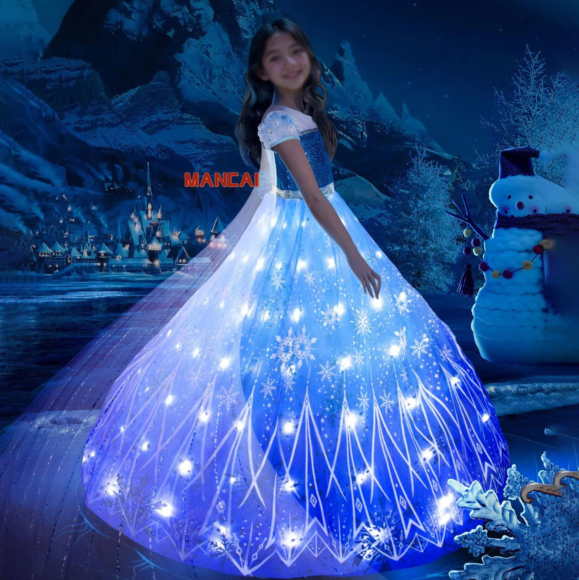 strapless open back dress Alluring Lilac Multi-Color Ball Gown with Wings Sleeves and Train –  American Stride main image 1