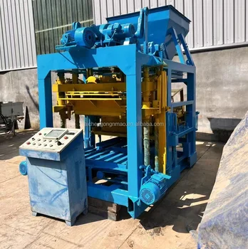 Aichen Qt4 25 Vibration Motor Brick Block Making Machine - Buy Fully ...