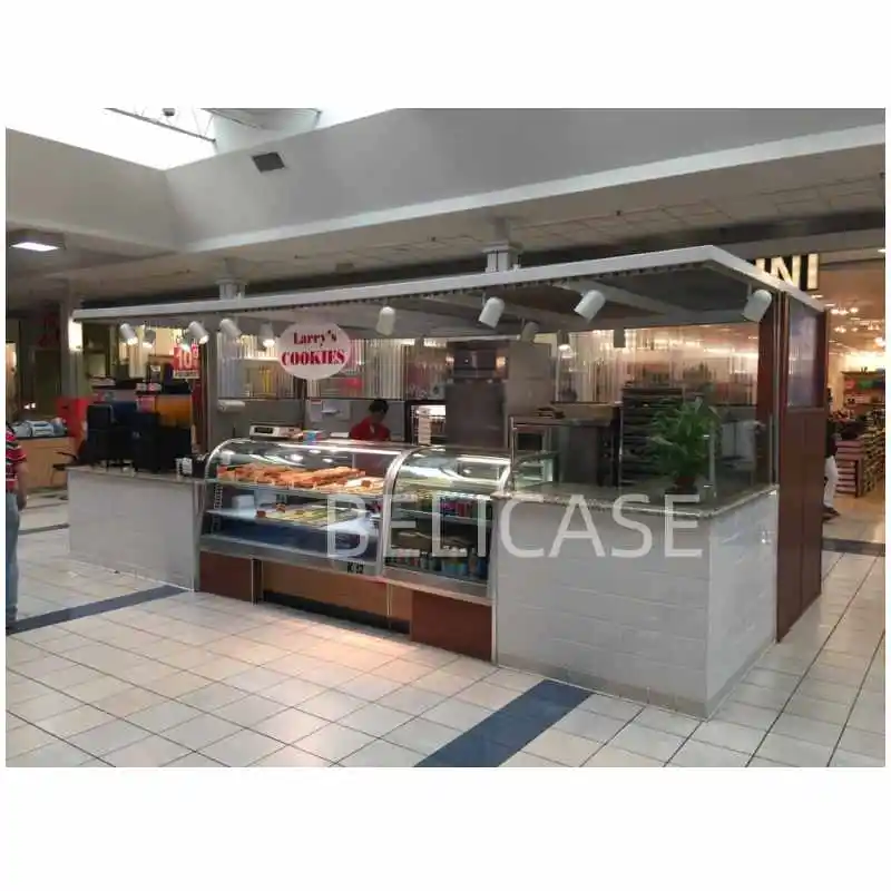 Coffee Sweets Candy Cookies Kiosk Creative Counter Cookie Custom Design Cookies Kiosk in Mall
