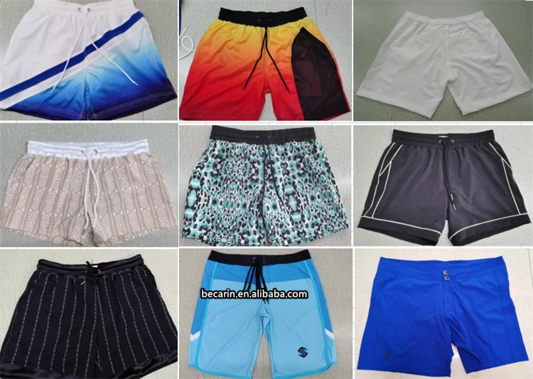 2022 Couple Swimwear Trunks Printing Swimsuit Swimming Shorts Women ...