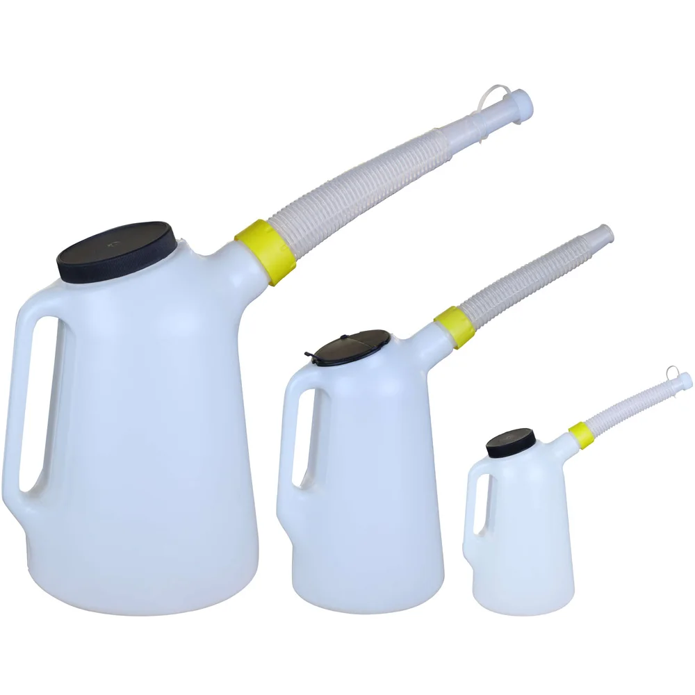 
 Мерный кувшин для бензинового дизельного топлива, 10 литров, кружка для розлива, носик, крышка, Полиэтиленовая пластиковая банка для полива  