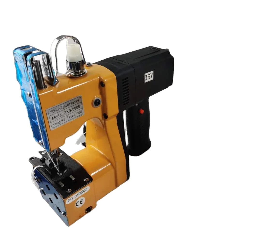 Portable Handheld 220V GK9-890 Packet Machine Bag Closing Machine Bag  Sewing Machine for Sale