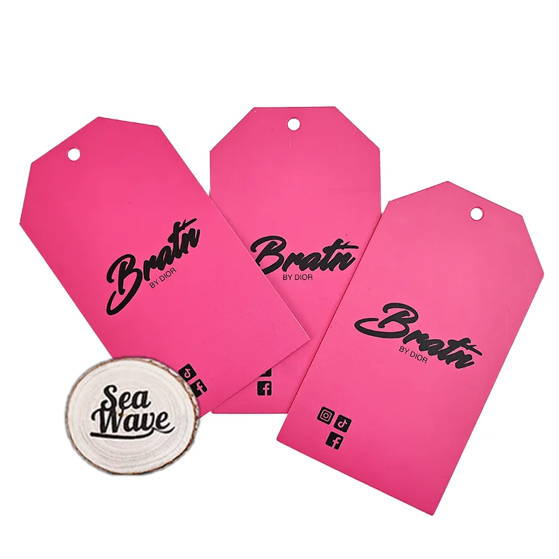 Perfect Tags Customized Luxury Hang Tags - Perfect for Clothing Labels