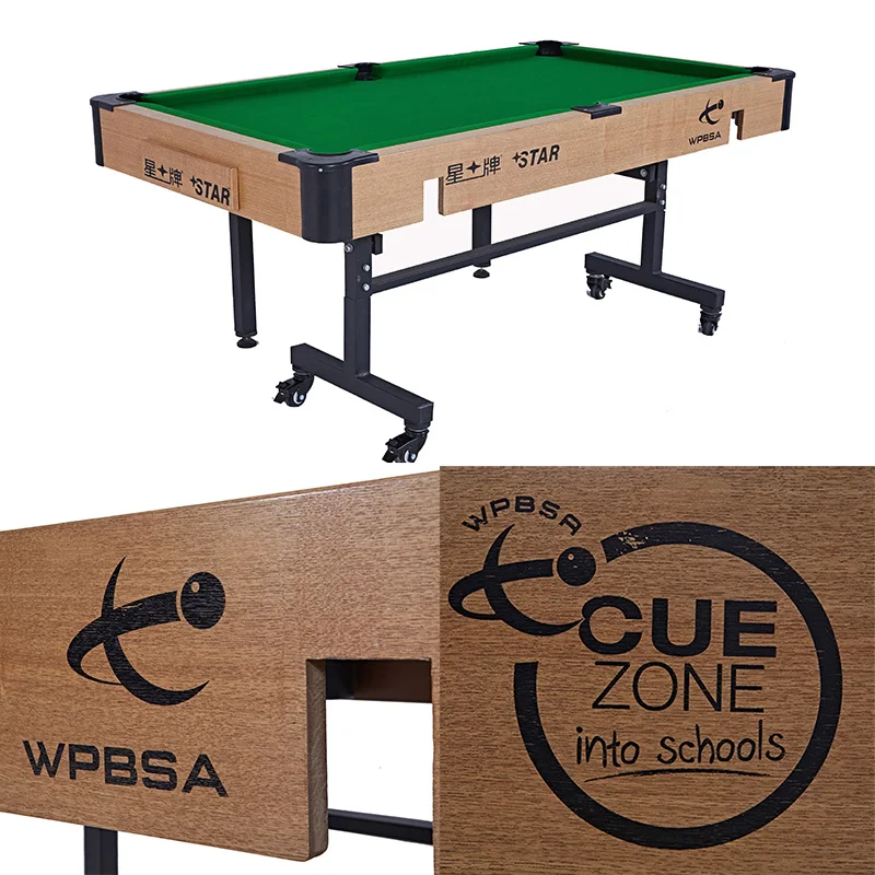 Xingpai звезда XWG01-6S Дети мобильный складной бильярдный стол 6Ft Бильярд мини