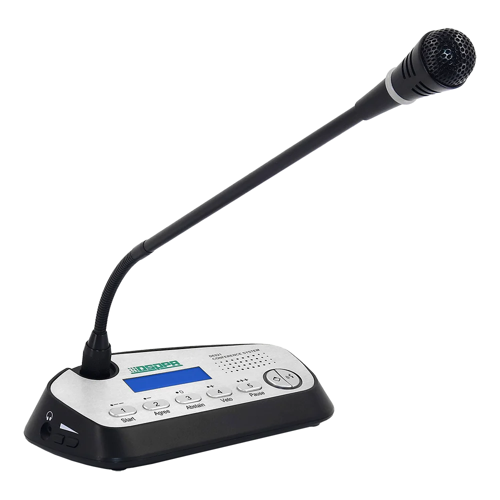 Conference System Multiple Mic Chairman Unit Microphone With Voting Function