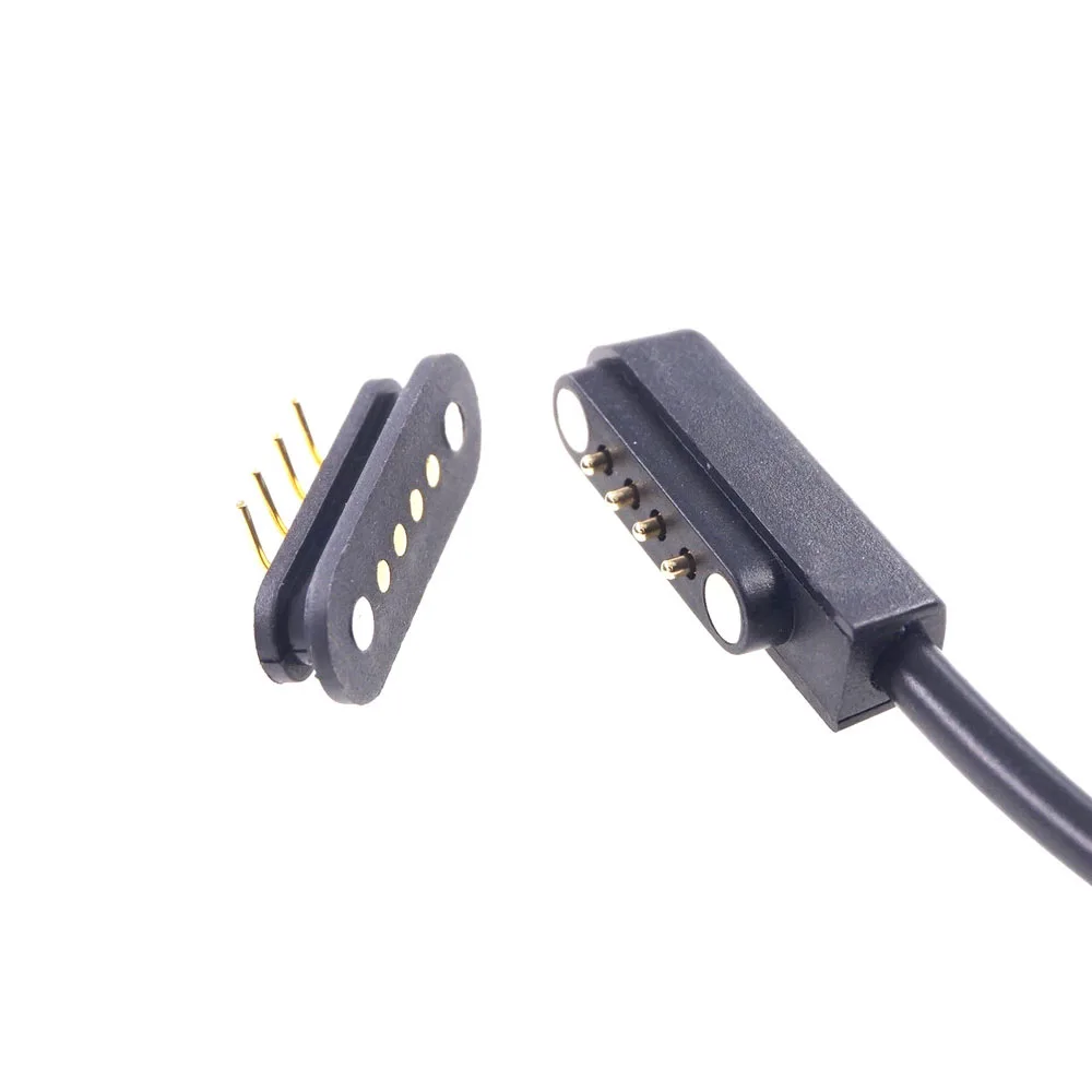 High Power Magnet Mating Usb Cable Electronic Equipment Charge Connector 4 Pins 254mm Pitch 0222