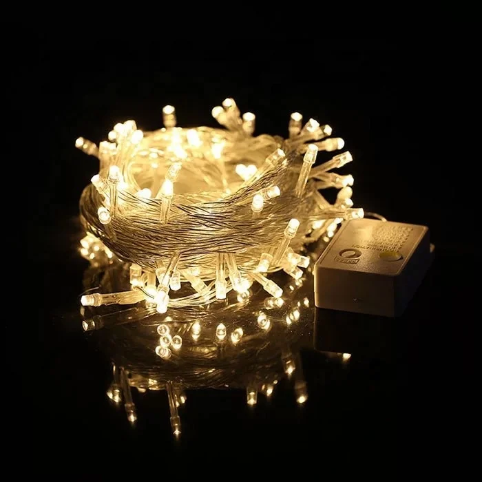 Holiday Wedding Party Garden Home Decor Christmas 110V 220V Fairies 10M Outdoor Garden Battery Operated Led String Fairy Light