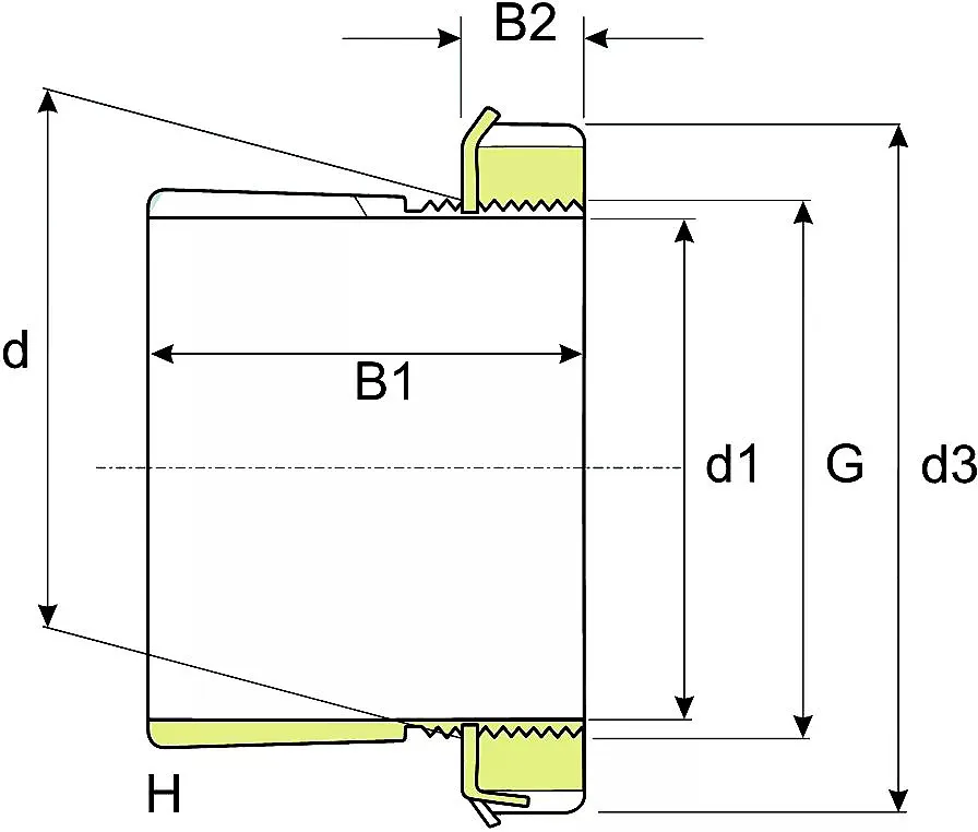 Bearings Accessory Adapter Sleeve H3124 Adapter Sleeve H 3214 Bearing