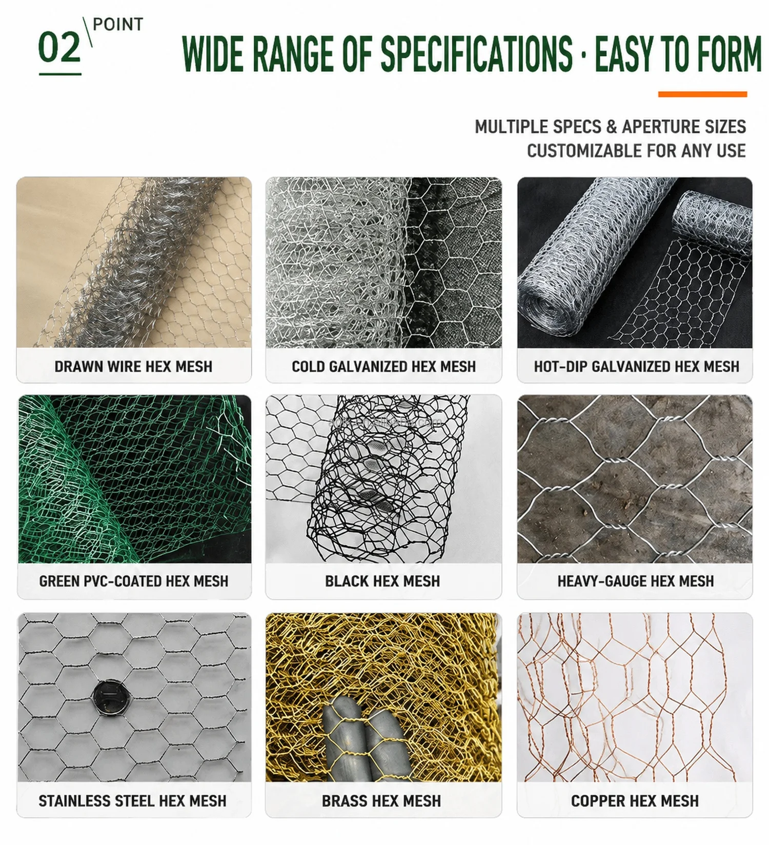 Hexagonal Wire Mesh Roll