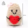 Caqui patata boca en V mariposa rubor nudo amor