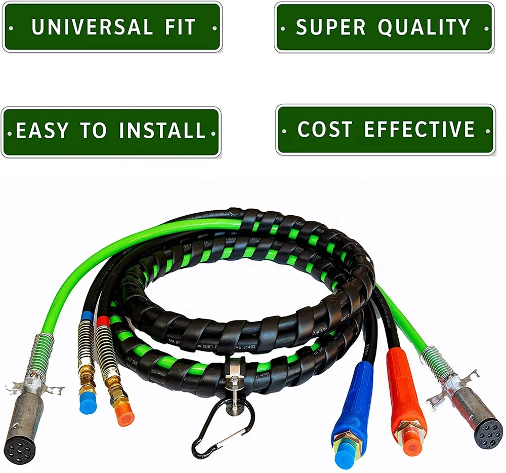 Best Price Semi Truck Air Lines 12ft 3inone Abs Cable Air Power Lines