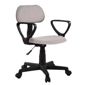Factory Hot Sale Upholstered Children Kids Home Office 360 Degree Swivel Rolling conference fabric simple office chair