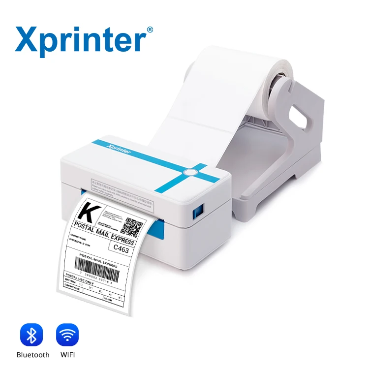 Xprinter XP-D461B Printer for Sales Waybill Thermal Printer Support Windows Linux Mac Driver System Wifi Label Printer