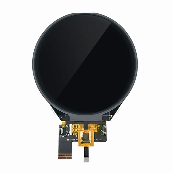 IPS 3.4 Inch Round LCD Screen with MIPI Interface & Touch