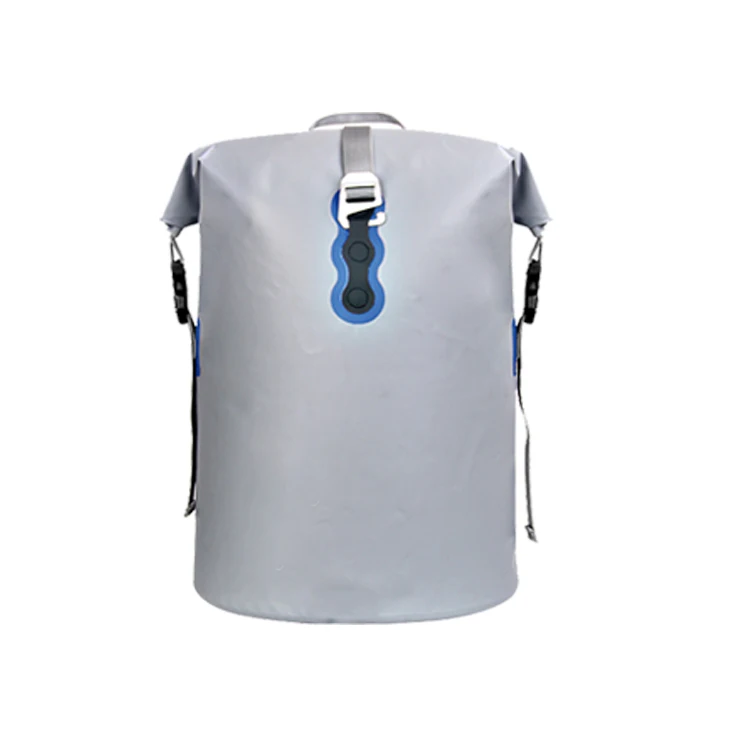 Waterproof 20L dry bag rucksack Made with seamless PVC padded back & straps 