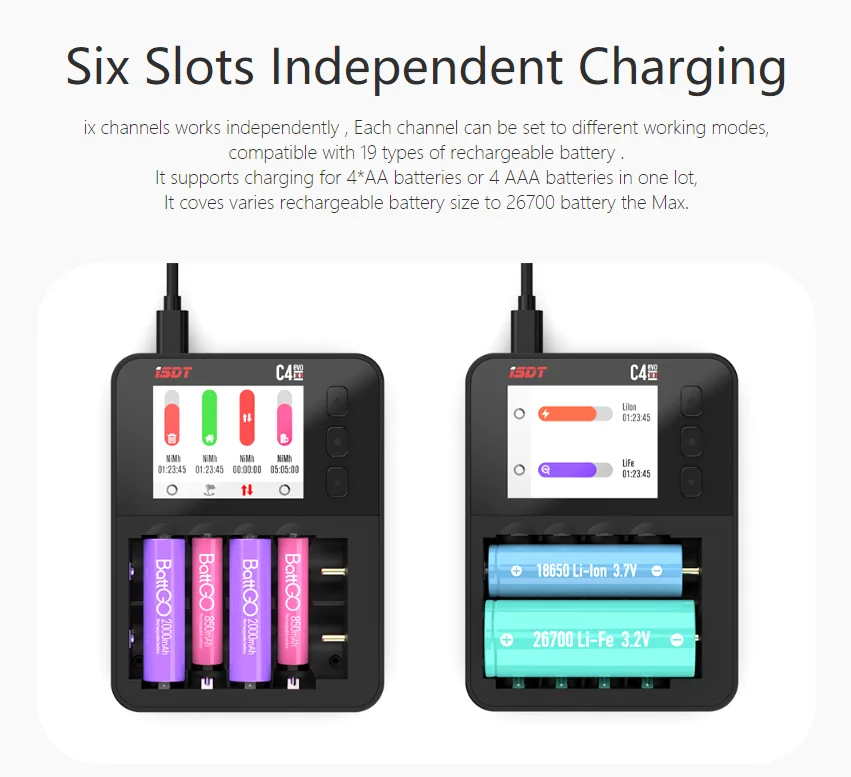 ISDT C4 EVO Smart Battery