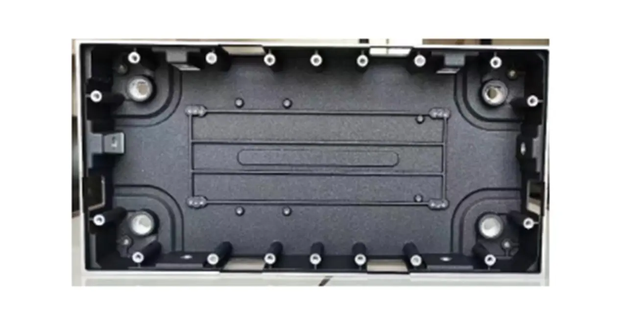 320X160 Indoor Cabinet (Flat) 320x160x48mm 0.8KG led module 160x320mm P1.25 P1.667 P1.839 P2 P2.5