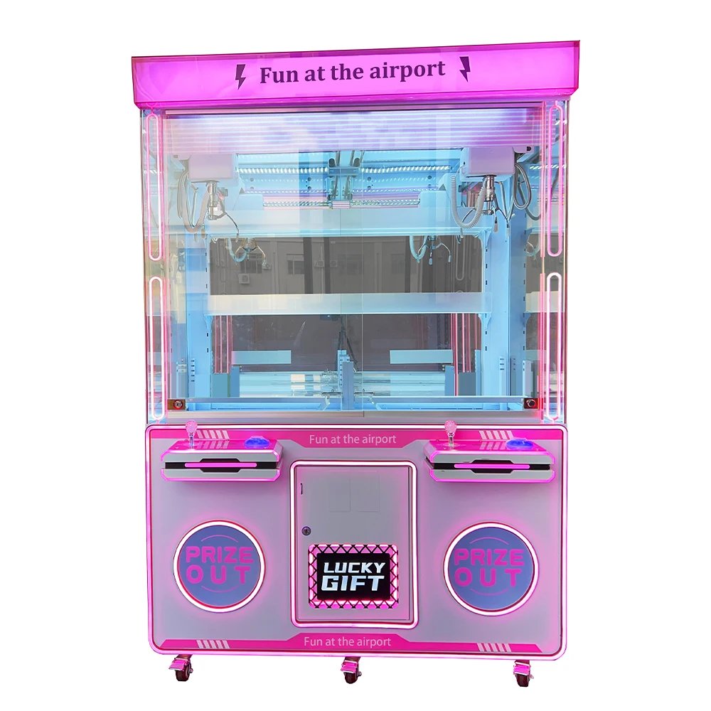Funpark Hot Selling Best Price Claw Machine Catcher Games Machine Coin Operated Dolls Gift Game Toy Arcade Crane Machine factory