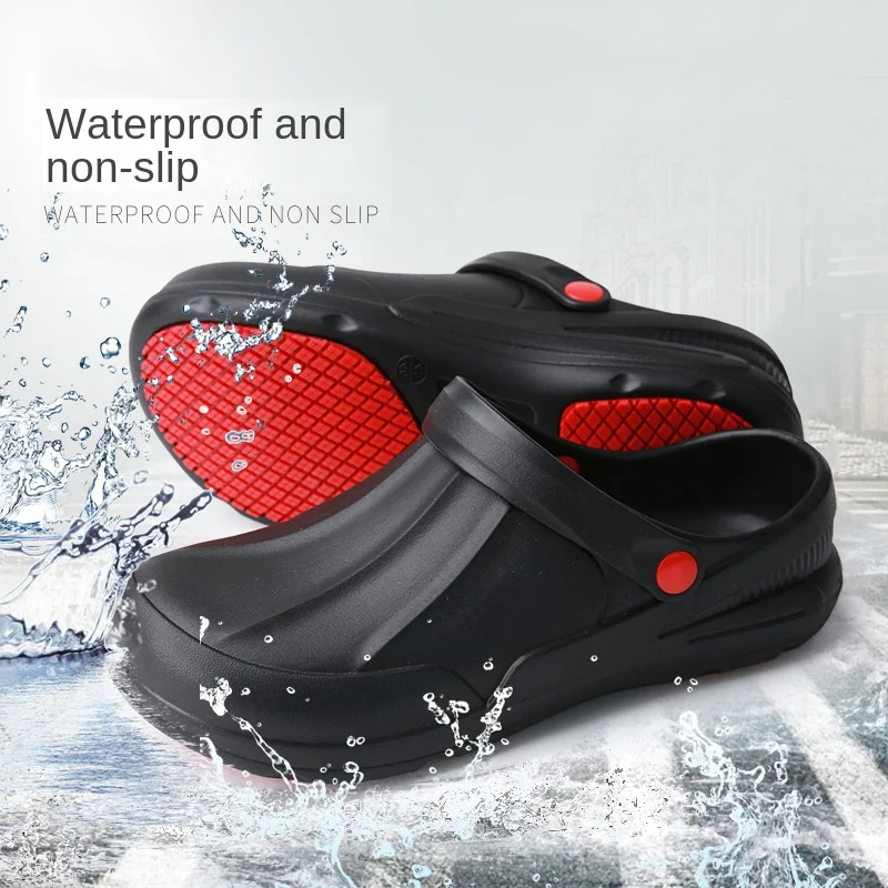 Wholesale Antiskid Kitchen Safety Shoes Kitchen Chef Clog Shoes Hotel