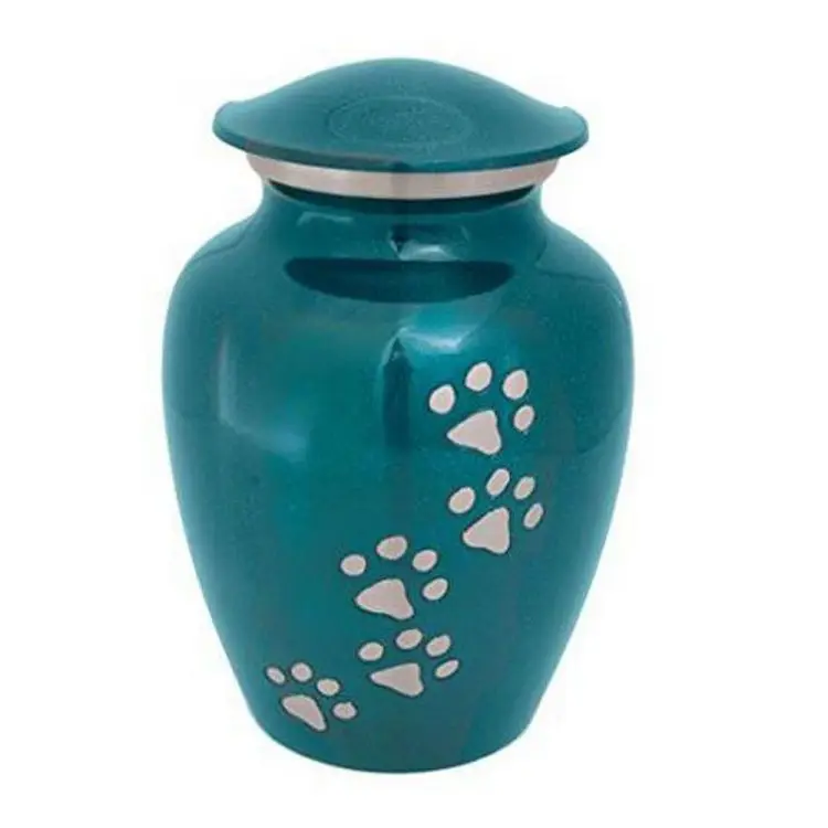 Wholesale Custom House Keepsake Metal Memorial Cat Dog Pet Urns For