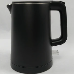 Small 0.8L Cordless Hotel Kettle Set 1000W Home Kitchen Stainless Steel Seamless Hot Water Boiler for Guest Rooms Household Use