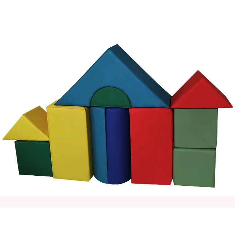 Baby Toddler Large Soft Foam Building Block Indoor Foam Block Castle  Playset 11pcs - Size L