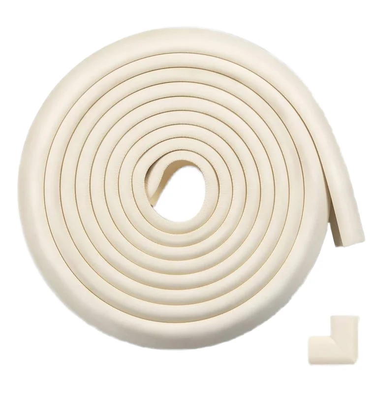 Factory Direct Child Safe L Type 2M Baby Safety NBR Edge Corner Protection Guard for Corner Table Edge Made of Foam