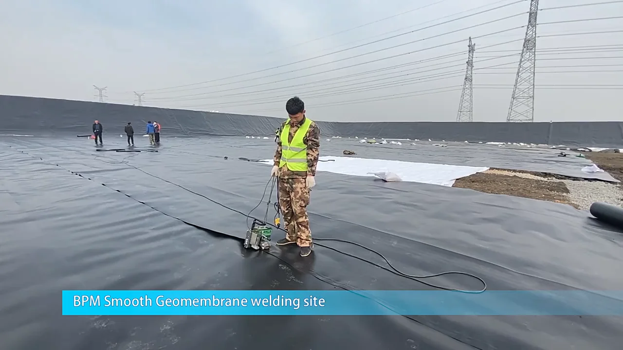 Large Plastic Natural Pond Liner Impermeable Geomembrane Waterproof