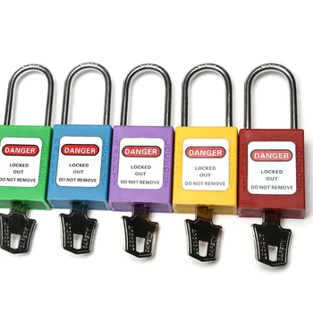 Oem Lockout Tagout 38mm Shackle Safety Padlock With Master Keys Locks ...