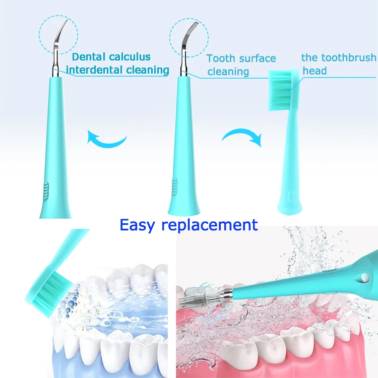 Электрическая звуковая зубная щетка для удаления зубного камня и зубного камня