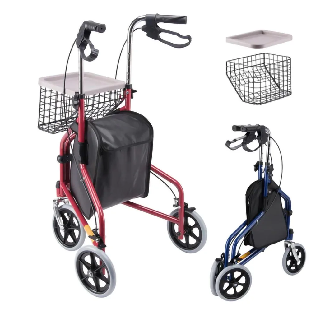 Three 3 Wheel Triangle Rollator Walker With Seat Buy Three Wheel